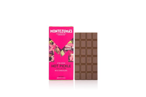 Montezumas - Hot Pickle Chilli & Lime Bar (12 x 90g)