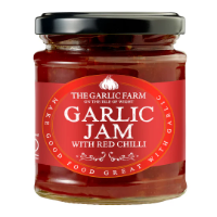 Isle of Wight - Garlic Jam w/ Red Chilli (6x220g)