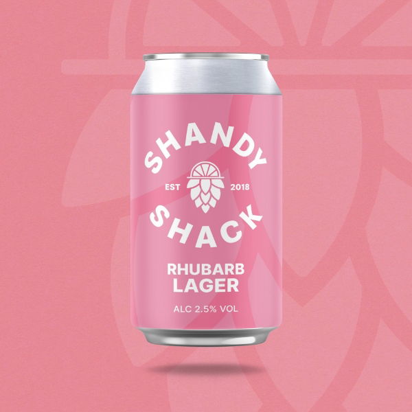 Shandy Shack - Rhubarb Lager (12 x 330ml)