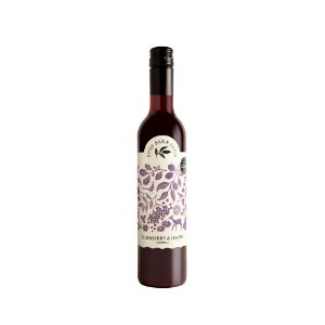 Bush Barn - Elderberry & Lemon Cordial (6 x 500ml)